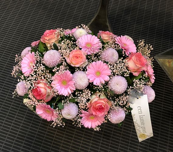 bloemstuk pastelkleuren - Afbeelding 6