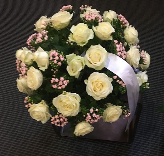 bloemstuk pastelkleuren - Afbeelding 7