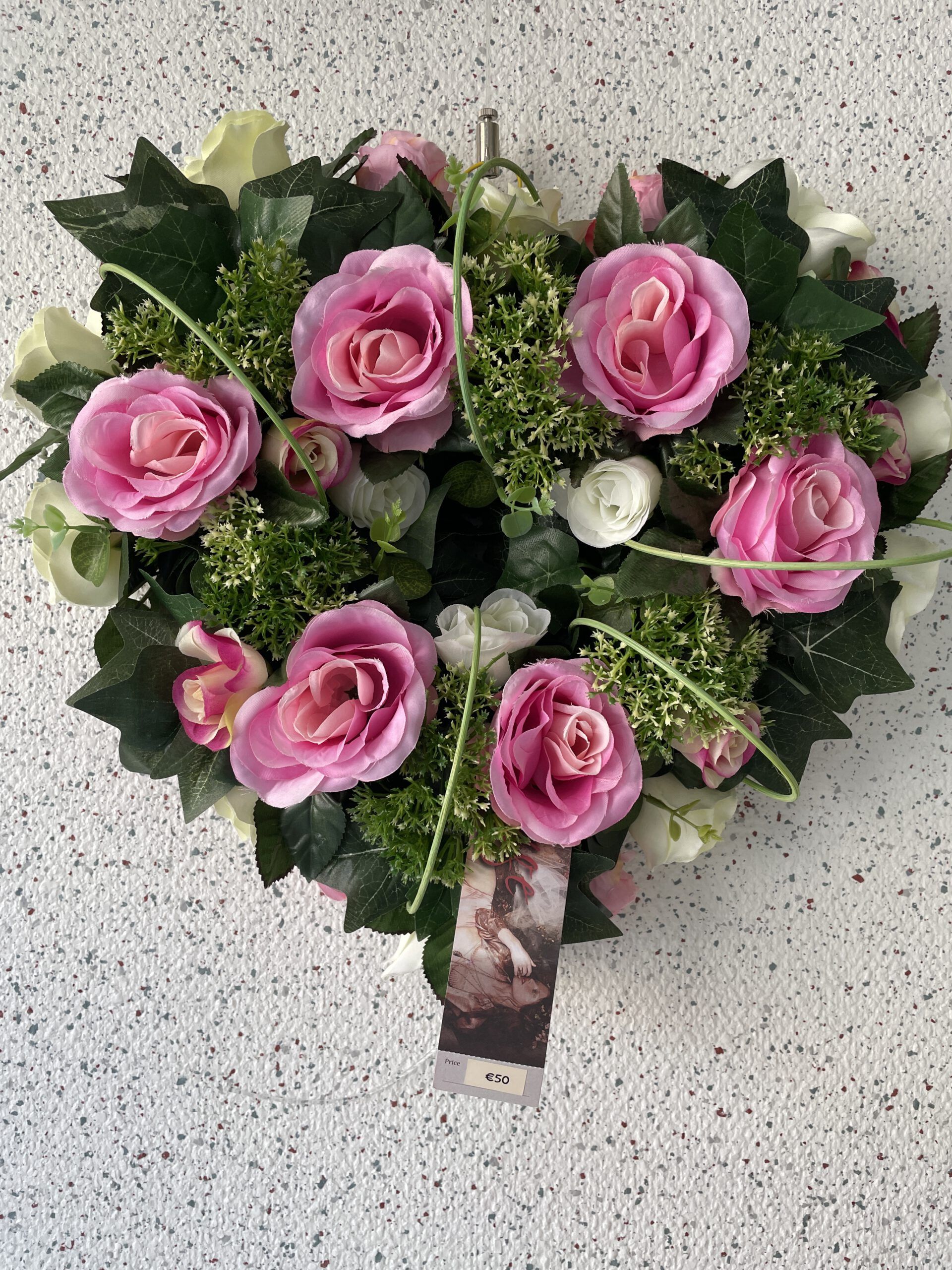 Zijden bloemstuk - Afbeelding 25