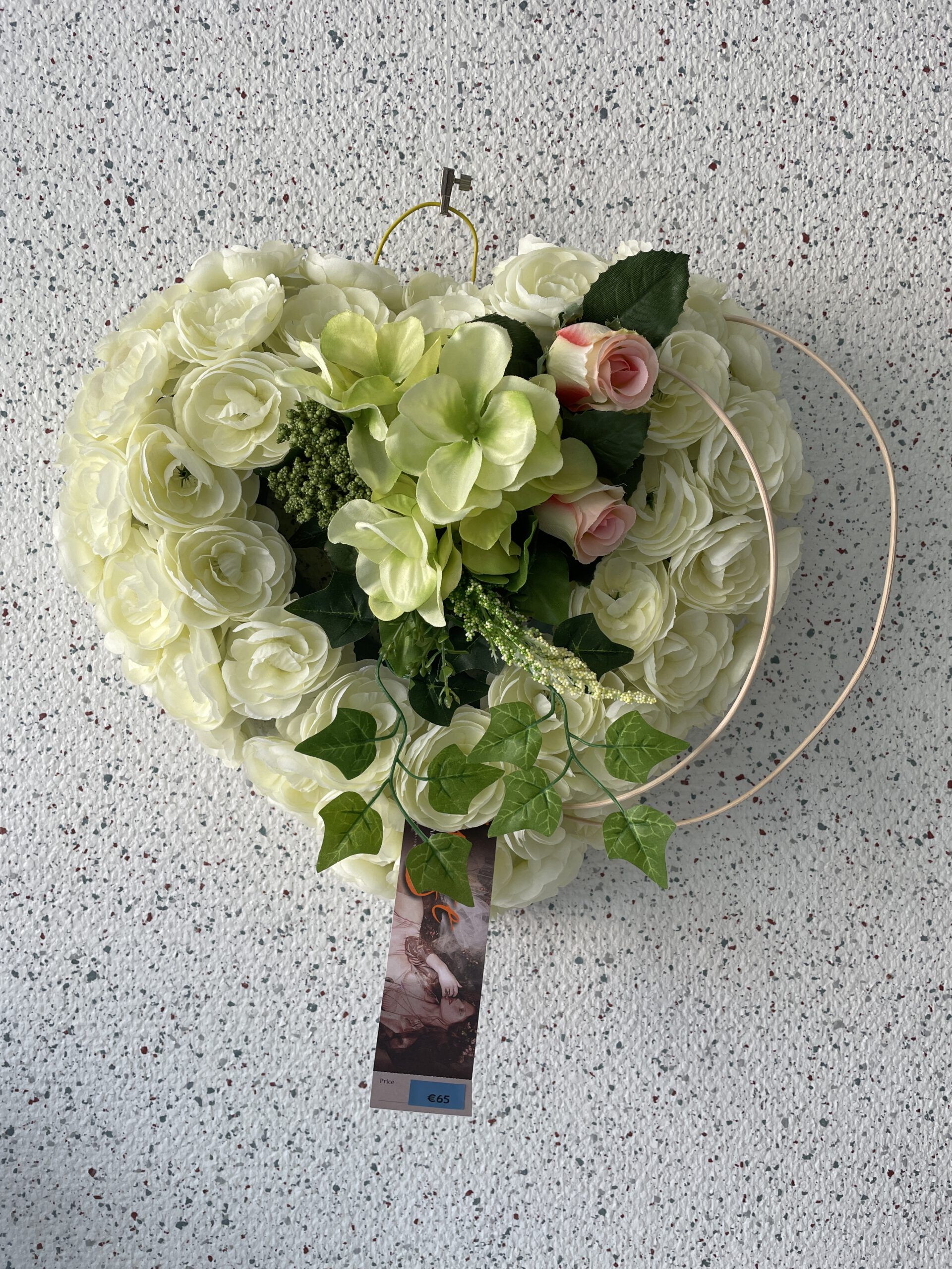 Zijden bloemstuk - Afbeelding 24