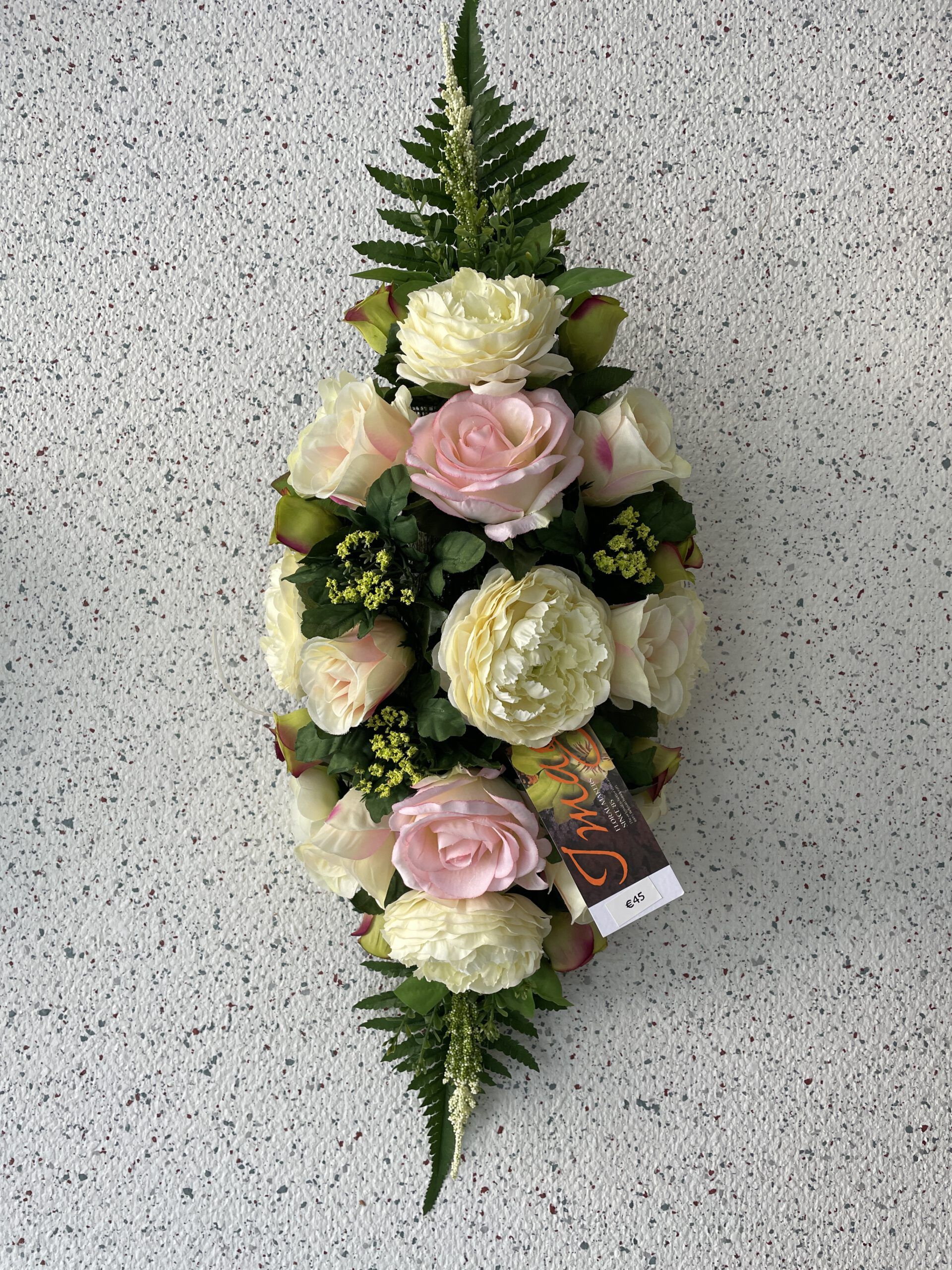 Zijden bloemstuk - Afbeelding 23