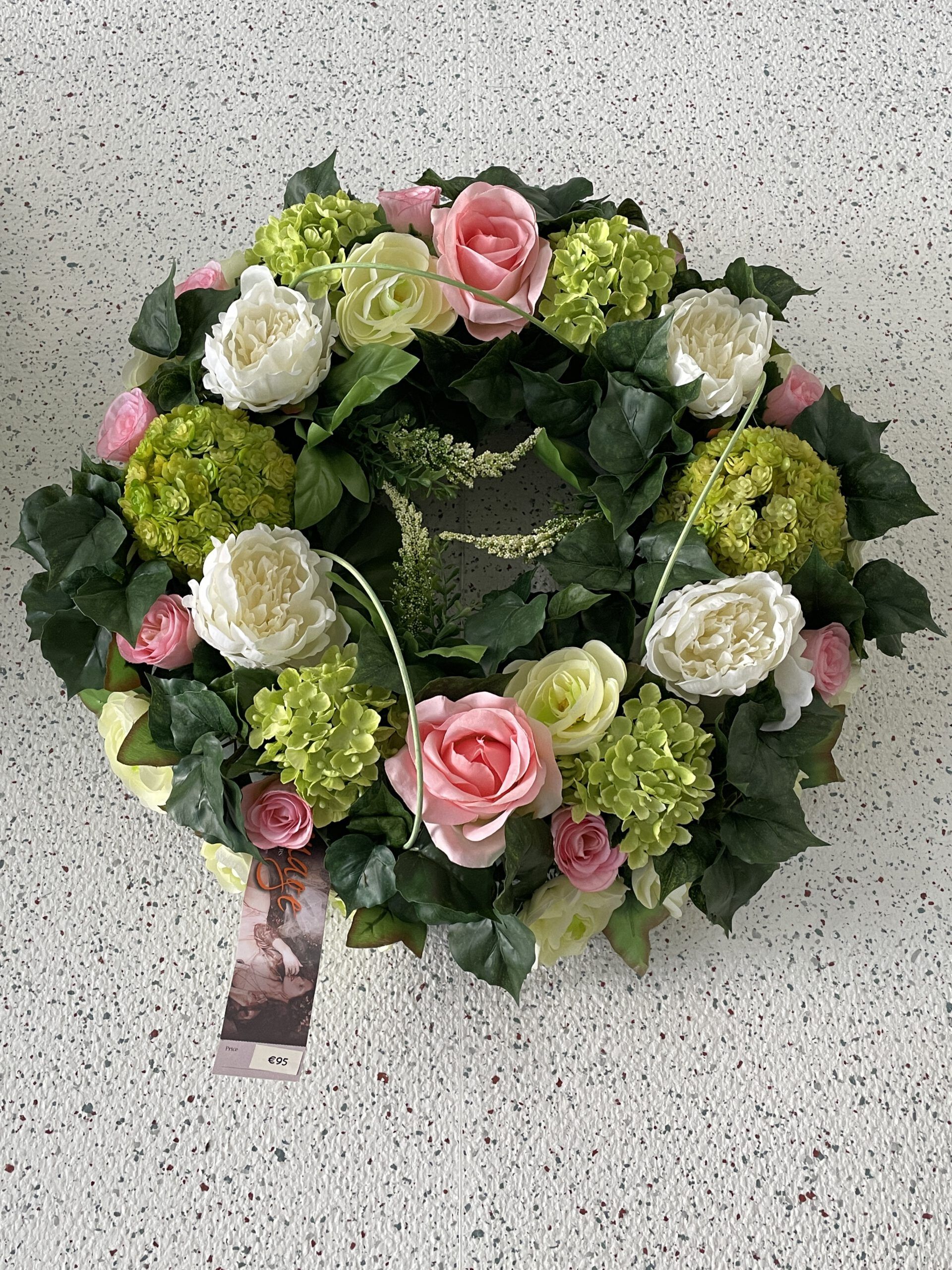 Zijden bloemstuk - Afbeelding 17