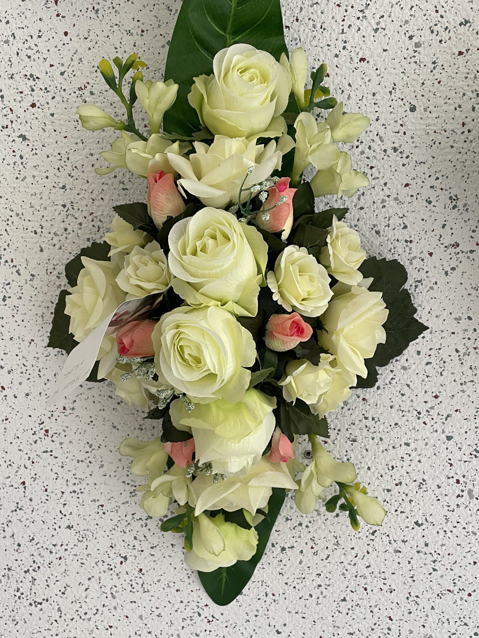 Zijden bloemstuk - Afbeelding 8