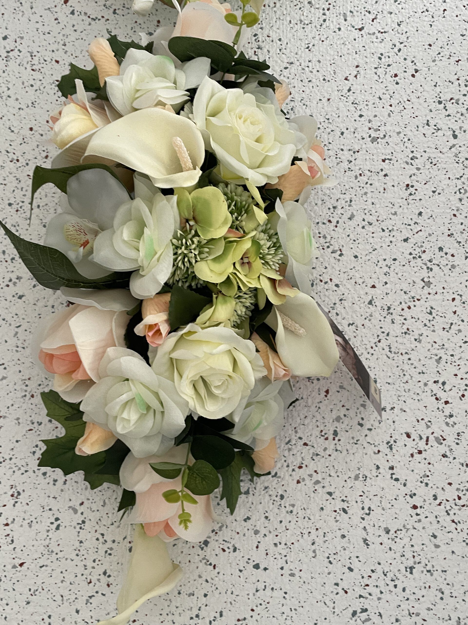 Zijden bloemstuk - Afbeelding 3