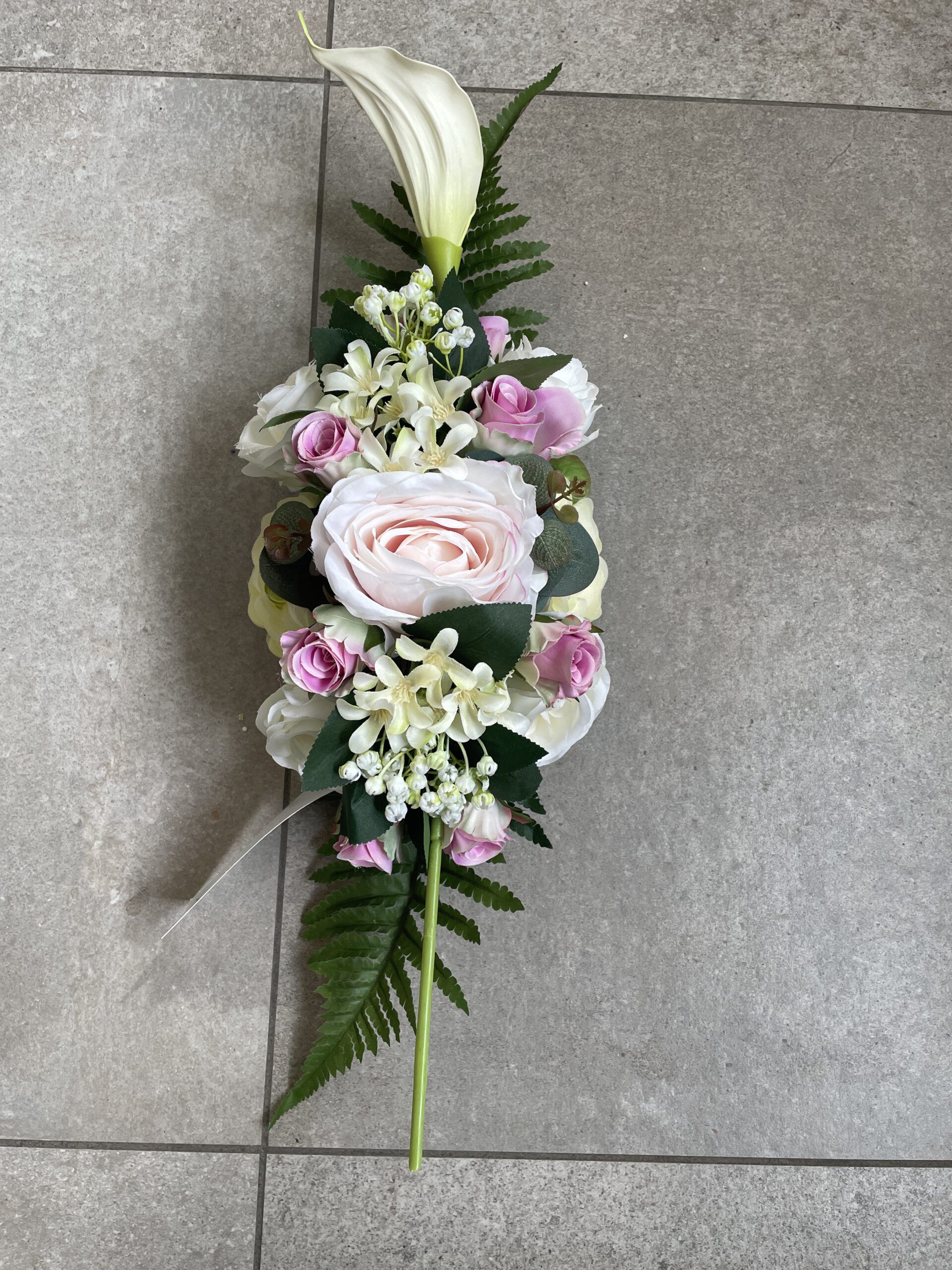 Zijden bloemstuk - Afbeelding 40