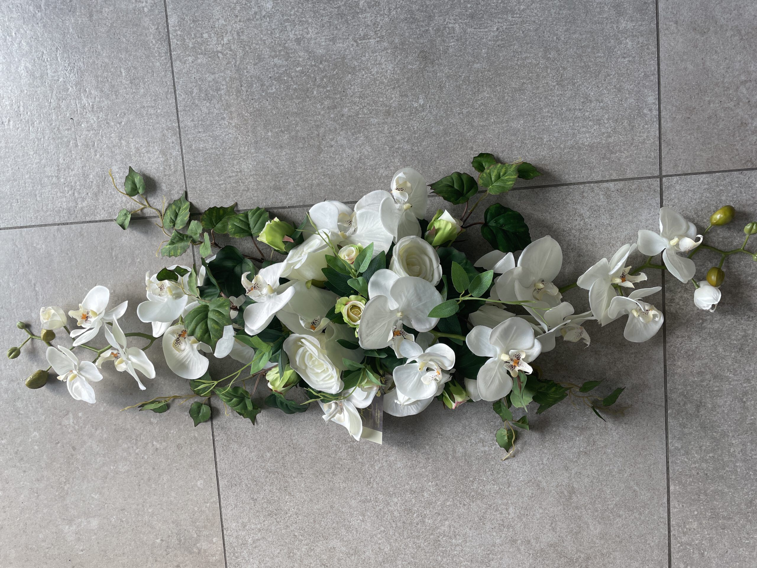 Zijden bloemstuk - Afbeelding 37