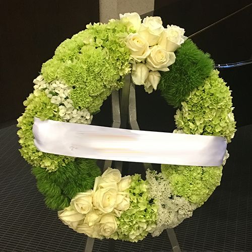 krans wit & groen - Afbeelding 4